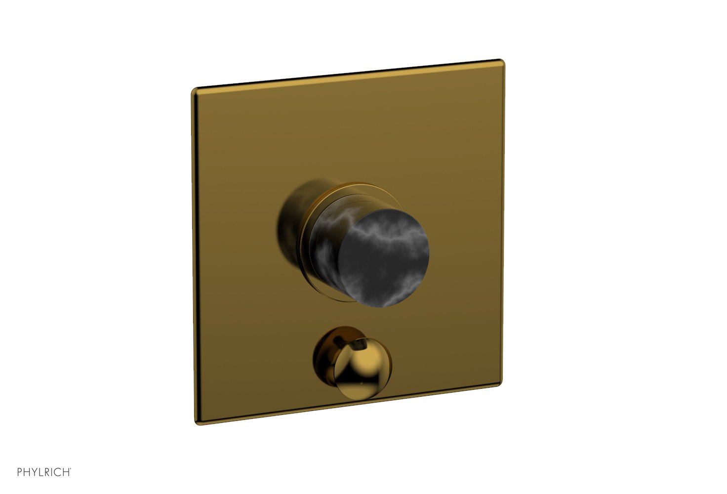 BASIC II Pressure Balance Shower Plate with Diverter and Handle Trim Set 4-202