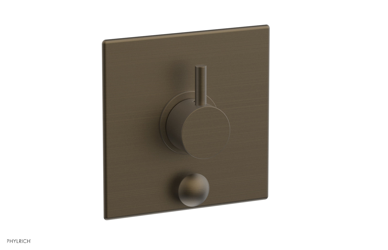 BASIC II Pressure Balance Shower Plate with Diverter and Handle Trim Set 4-203