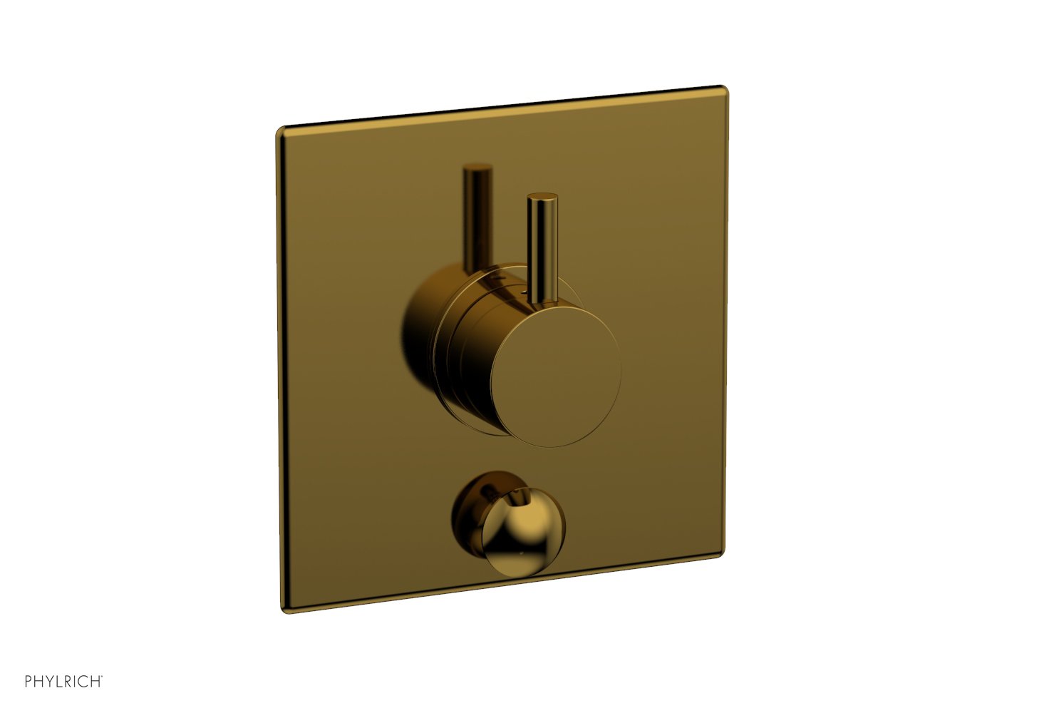 BASIC II Pressure Balance Shower Plate with Diverter and Handle Trim Set 4-203