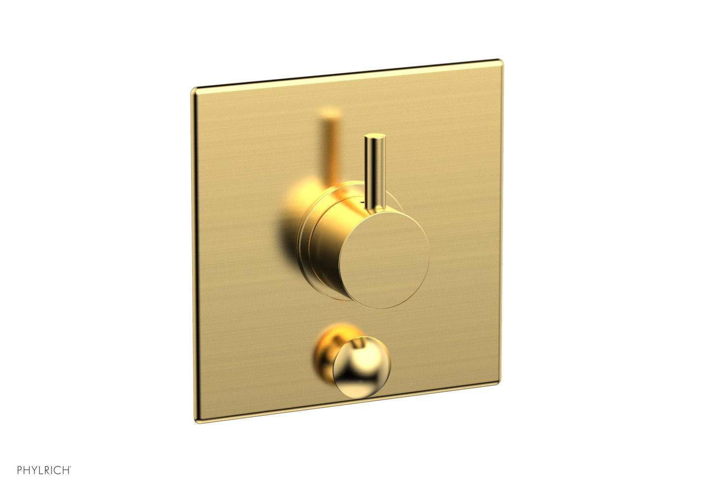 BASIC II Pressure Balance Shower Plate with Diverter and Handle Trim Set 4-203