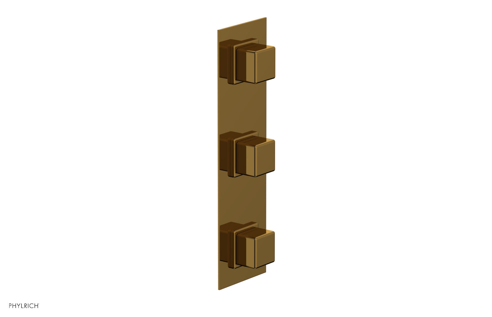 MIX Thermostatic Valve with Two Volume Control - Cube Handles 4-218