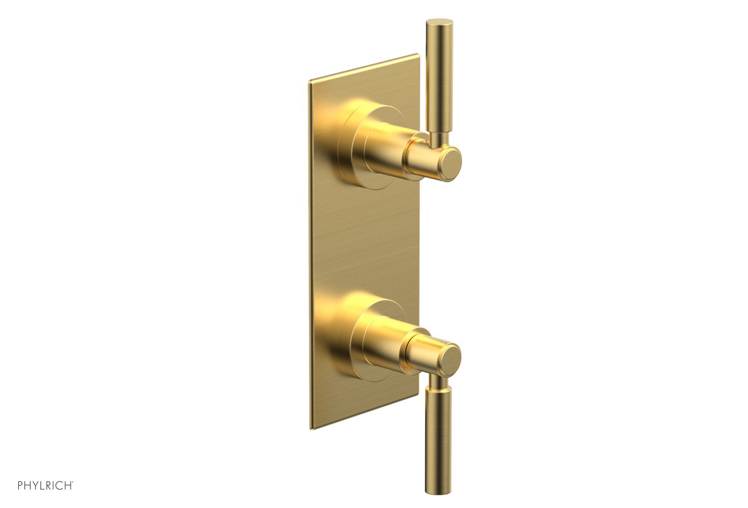 BASIC 1/2" Thermostatic Valve with Volume Control or Diverter Lever Handles 4-344