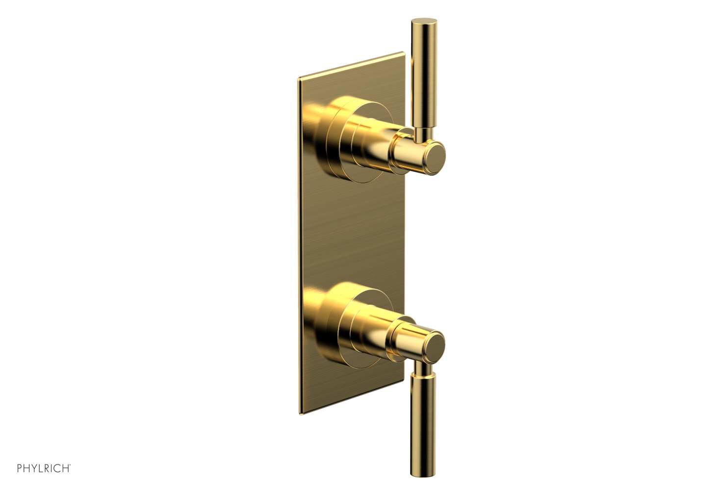 BASIC 1/2" Thermostatic Valve with Volume Control or Diverter Lever Handles 4-344