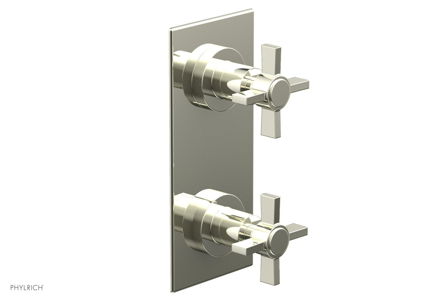 BASIC 1/2 Thermostatic Valve with Volume Control or Diverter Blade Cross  Handles 4-356