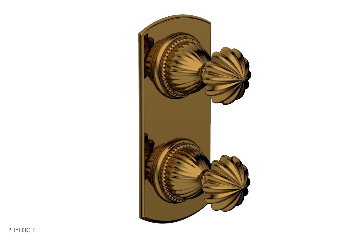 Georgian & Barcelona Volume Control/Diverter Trim - Round Handle 4-382