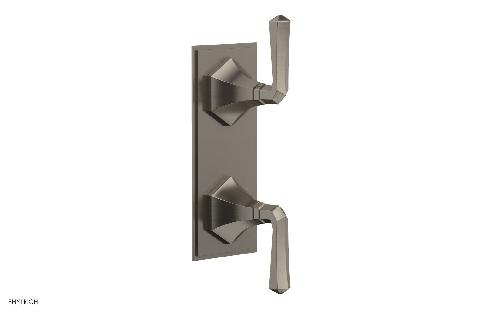 LE VERRE & LA CROSSE Thermostatic Valve with Volume Control or Diverter - Lever Handles 4-386