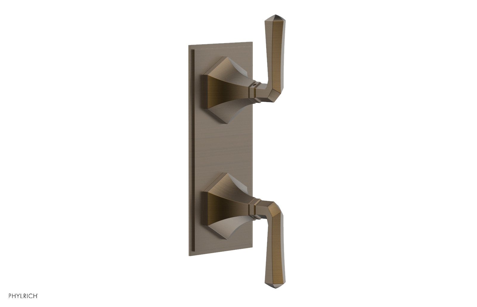 LE VERRE & LA CROSSE Thermostatic Valve with Volume Control or Diverter - Lever Handles 4-386