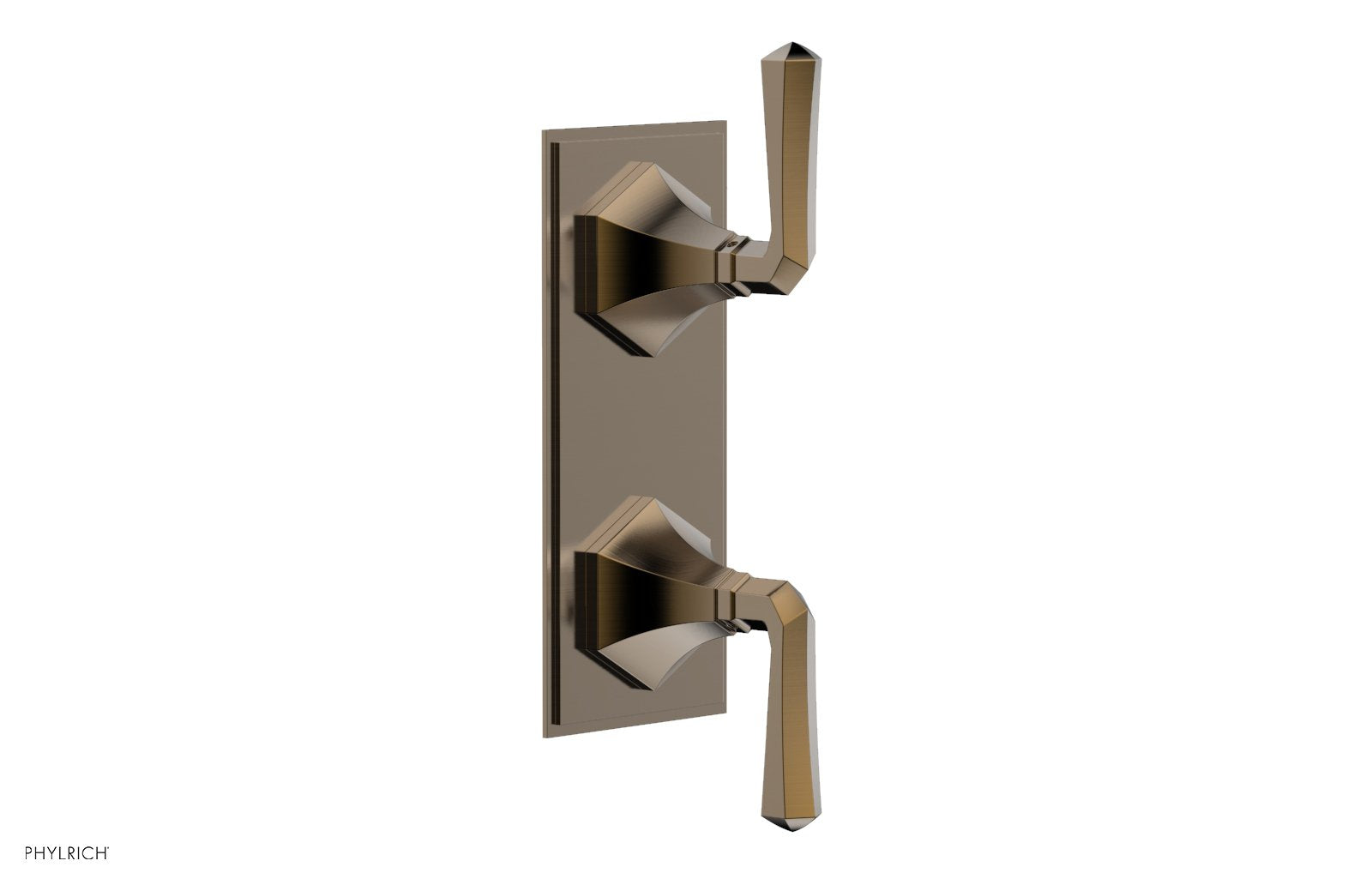 LE VERRE & LA CROSSE Thermostatic Valve with Volume Control or Diverter - Lever Handles 4-386