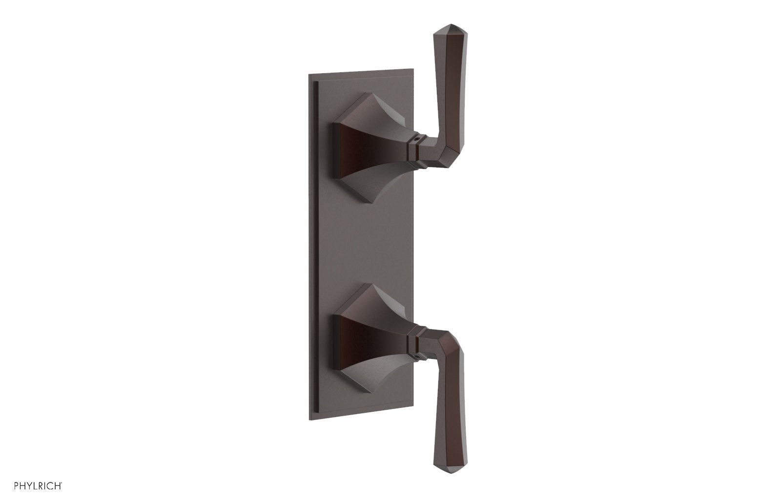 LE VERRE & LA CROSSE Thermostatic Valve with Volume Control or Diverter - Lever Handles 4-386