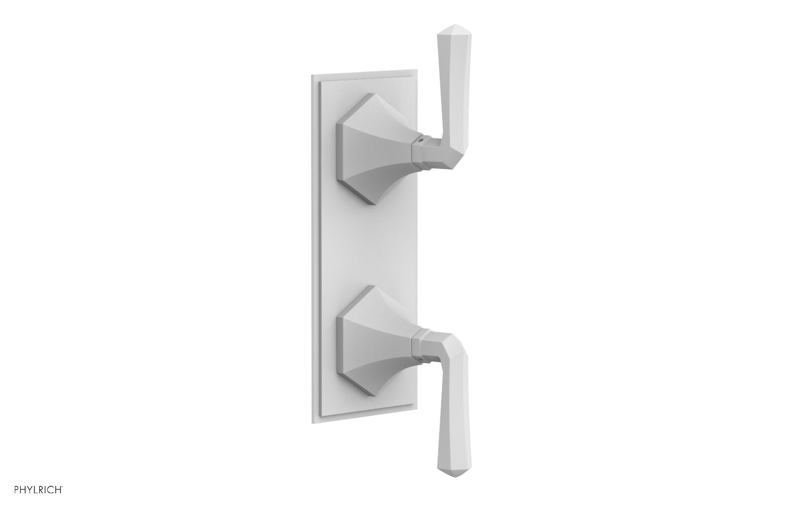 LE VERRE & LA CROSSE Thermostatic Valve with Volume Control or Diverter - Lever Handles 4-386