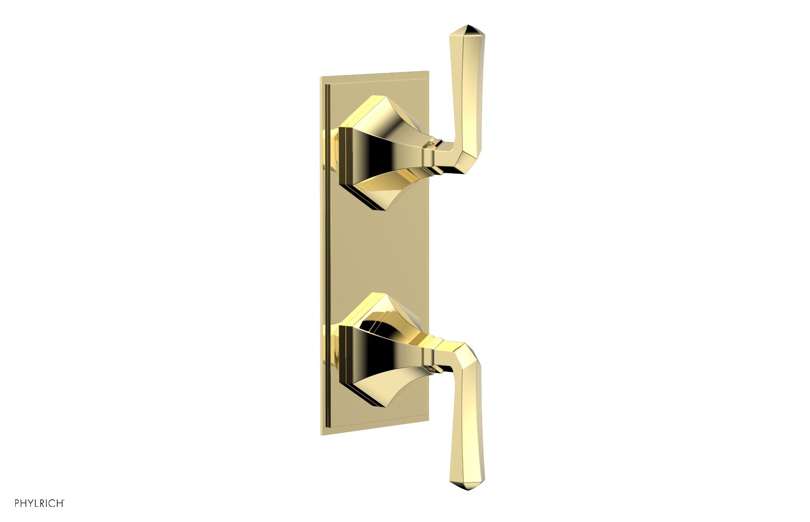 LE VERRE & LA CROSSE Thermostatic Valve with Volume Control or Diverter - Lever Handles 4-386
