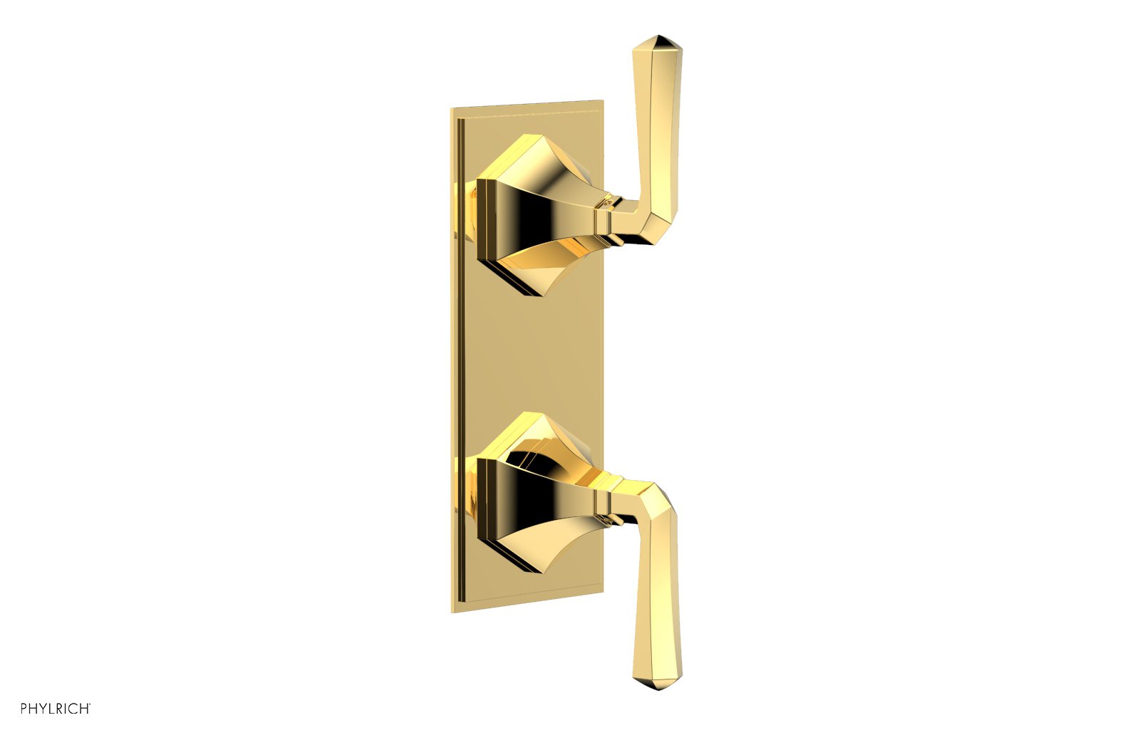 LE VERRE & LA CROSSE Thermostatic Valve with Volume Control or Diverter - Lever Handles 4-386