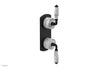 VALENCIA - Thermostatic Valve with Volume Control or Diverter, White Marble Lever Handles 4-453B