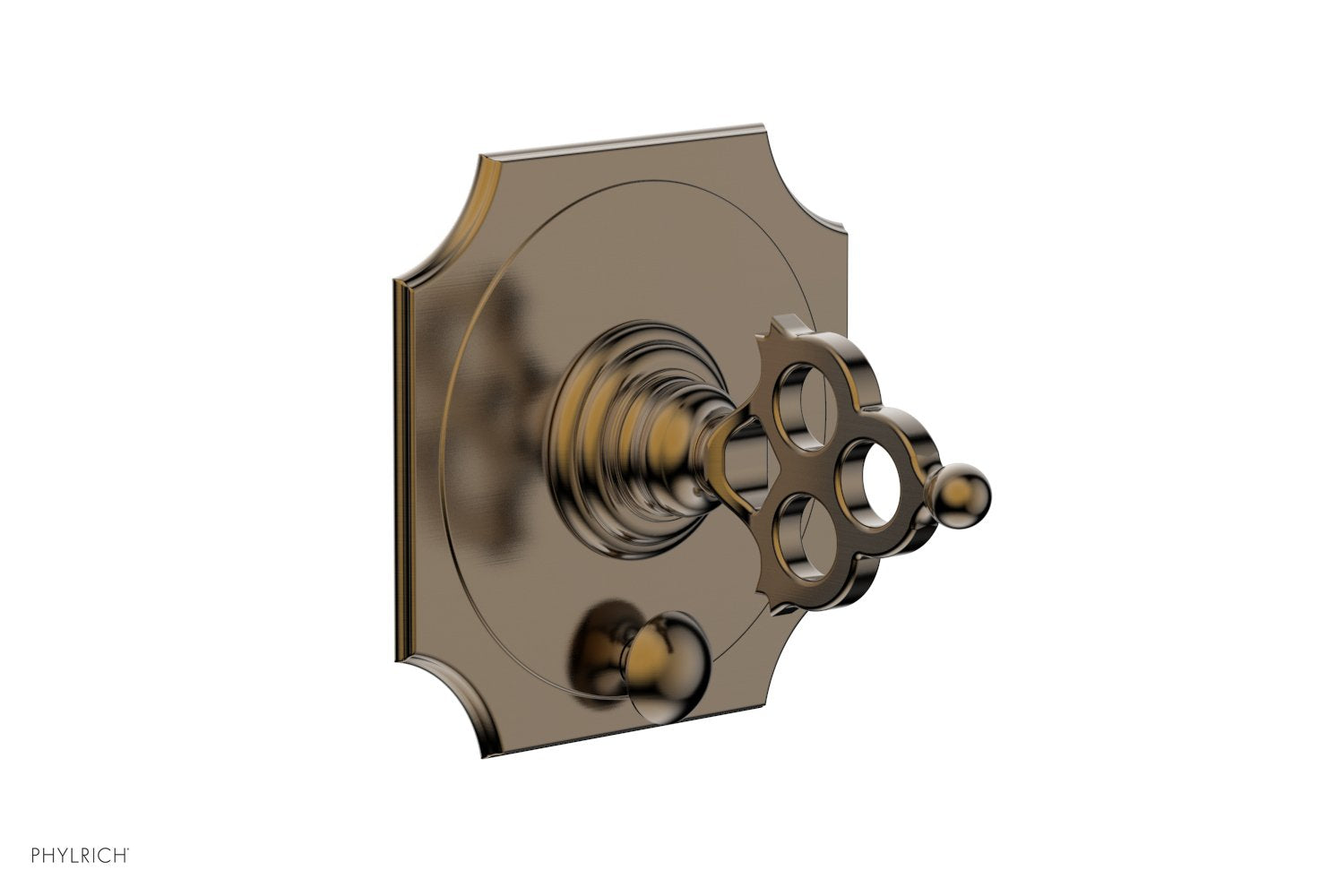 MAISON Pressure Balance Shower Plate with Diverter and Handle Trim Set 4-470