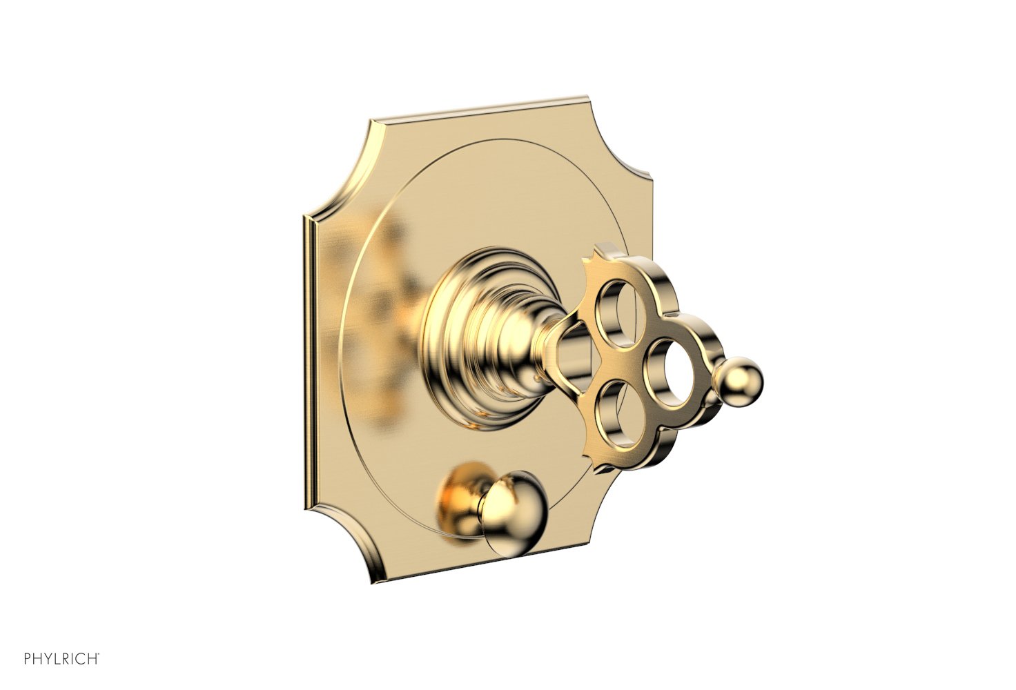 MAISON Pressure Balance Shower Plate with Diverter and Handle Trim Set 4-470