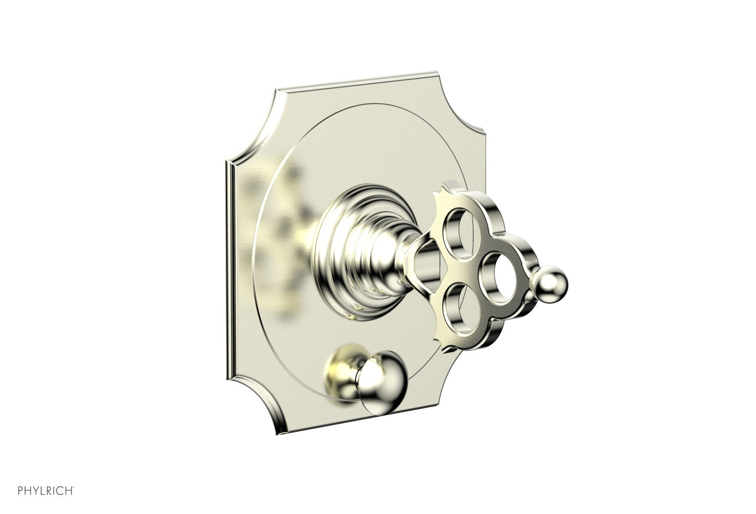 MAISON Pressure Balance Shower Plate with Diverter and Handle Trim Set 4-470