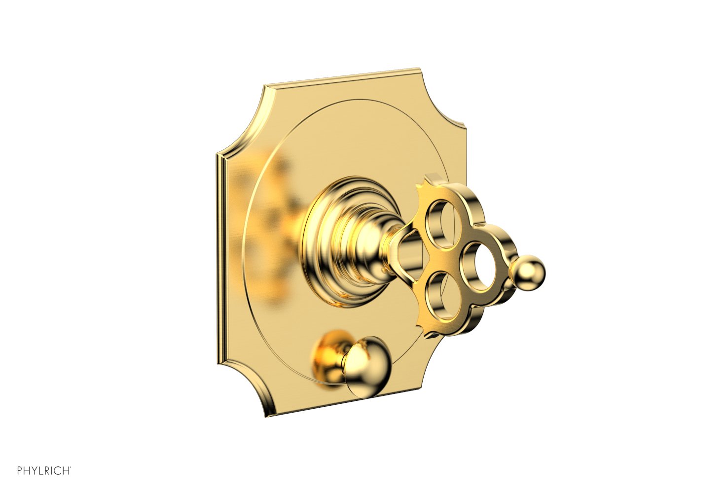 MAISON Pressure Balance Shower Plate with Diverter and Handle Trim Set 4-470