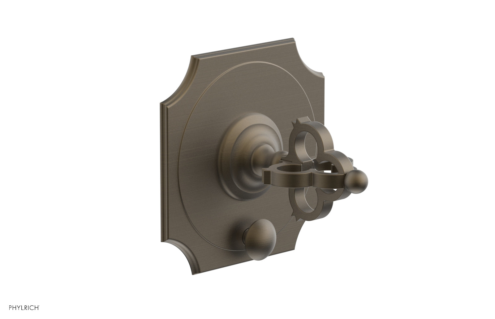 COURONNE Pressure Balance Shower Plate with Diverter and Handle Trim Set 4-473