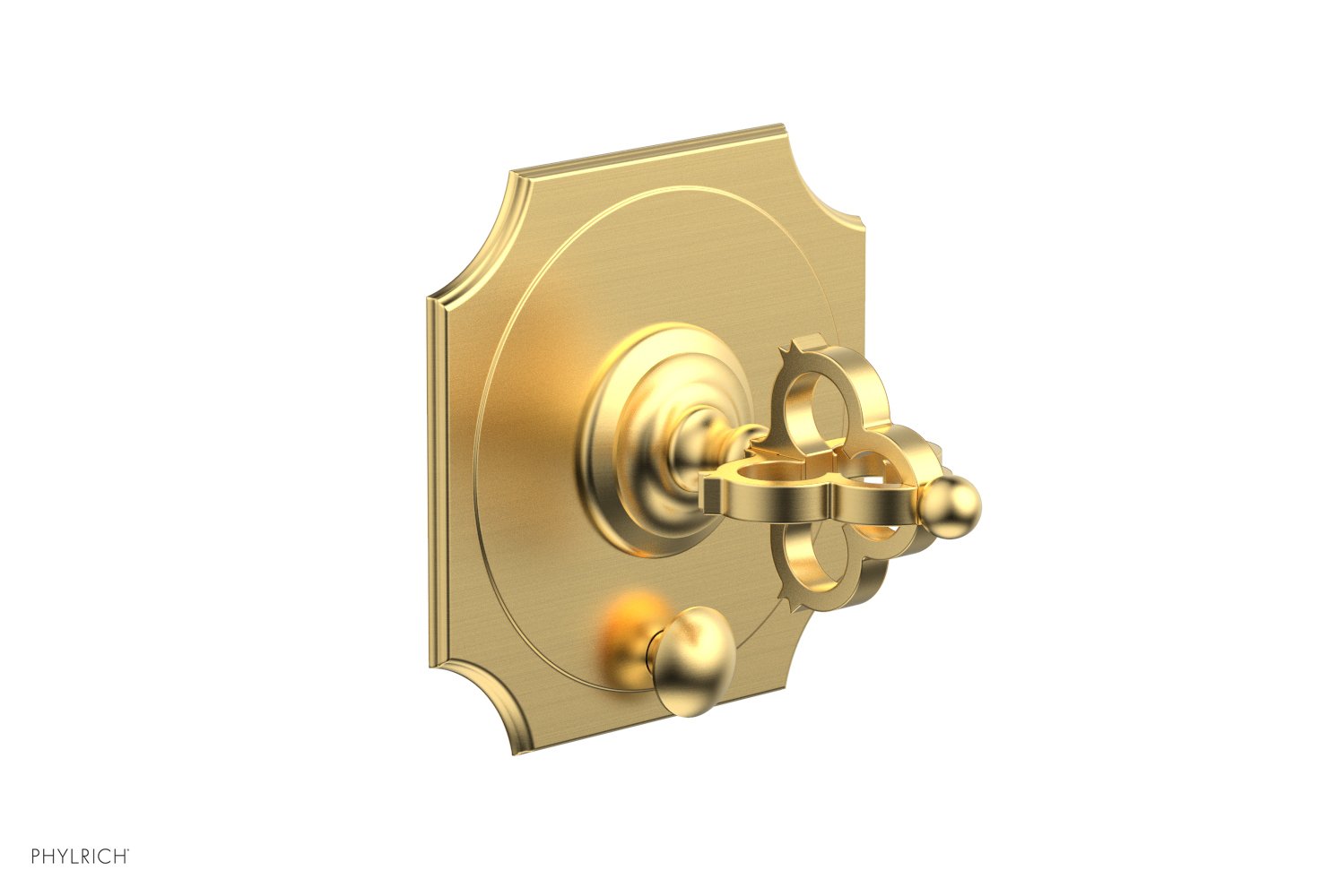 COURONNE Pressure Balance Shower Plate with Diverter and Handle Trim Set 4-473