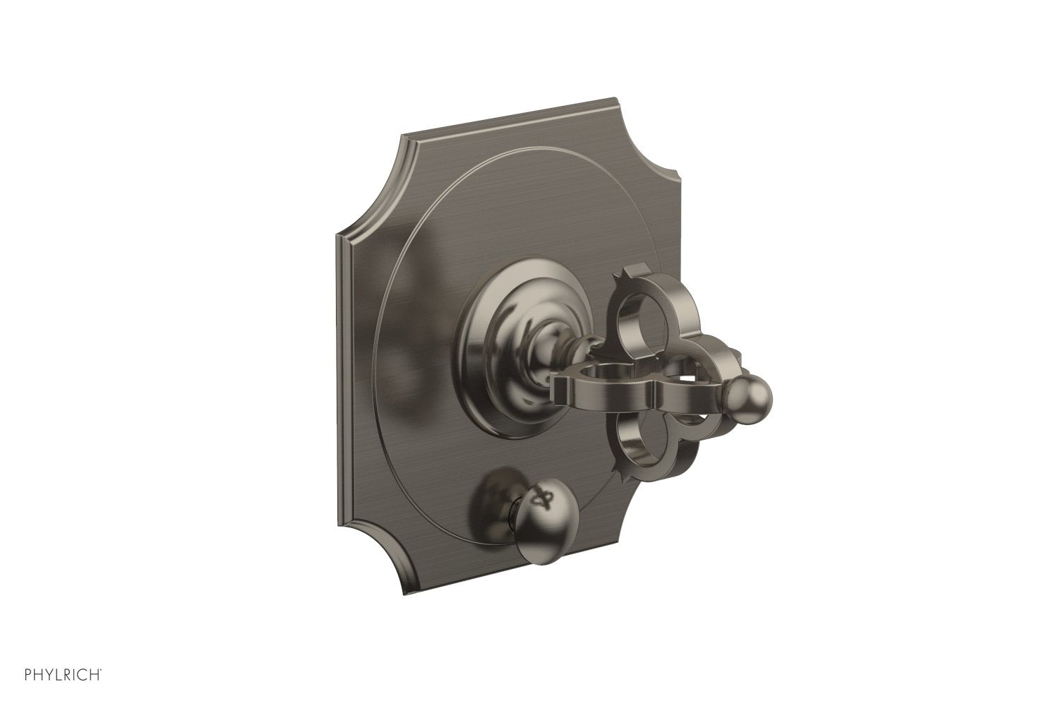 COURONNE Pressure Balance Shower Plate with Diverter and Handle Trim Set 4-473