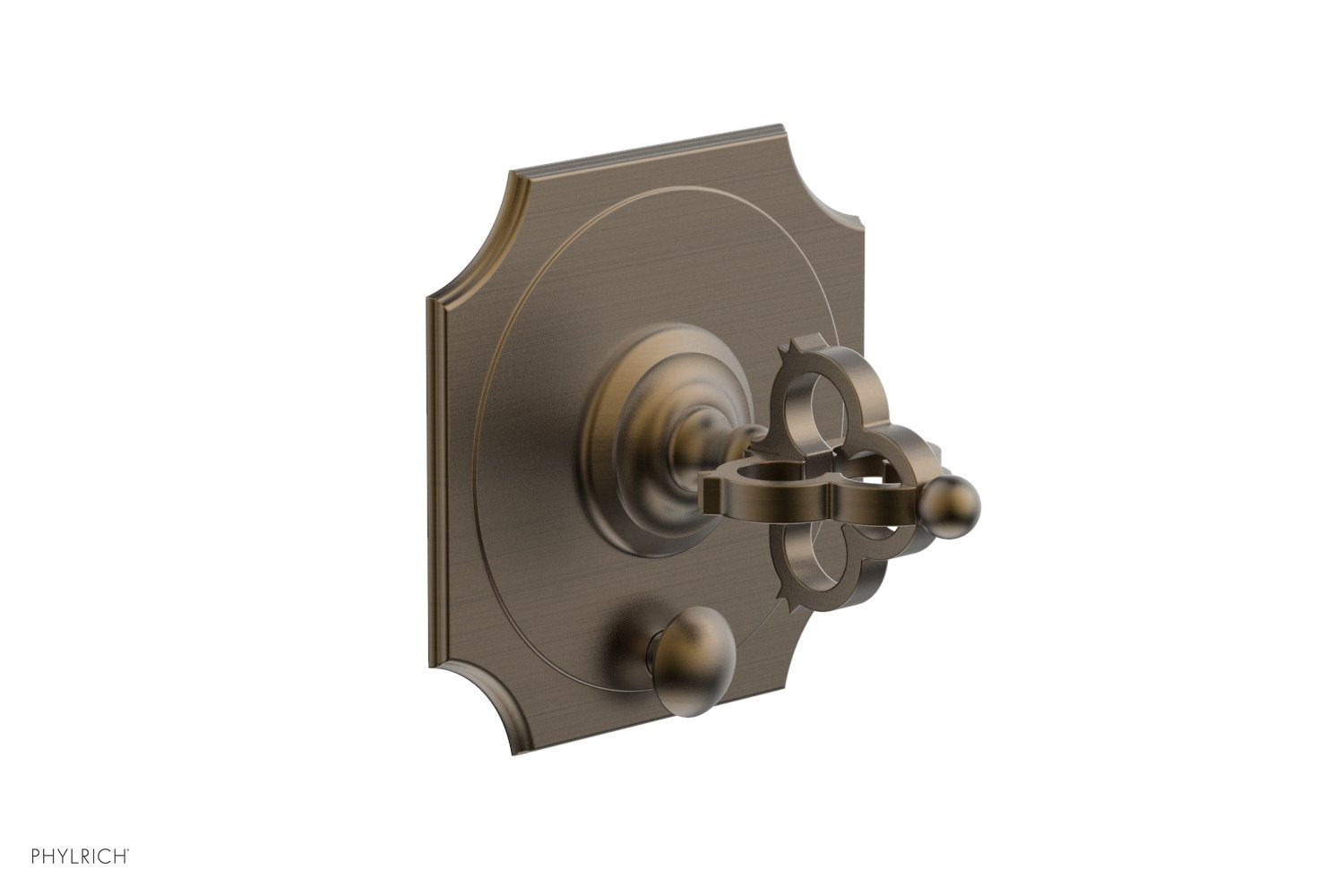 COURONNE Pressure Balance Shower Plate with Diverter and Handle Trim Set 4-473