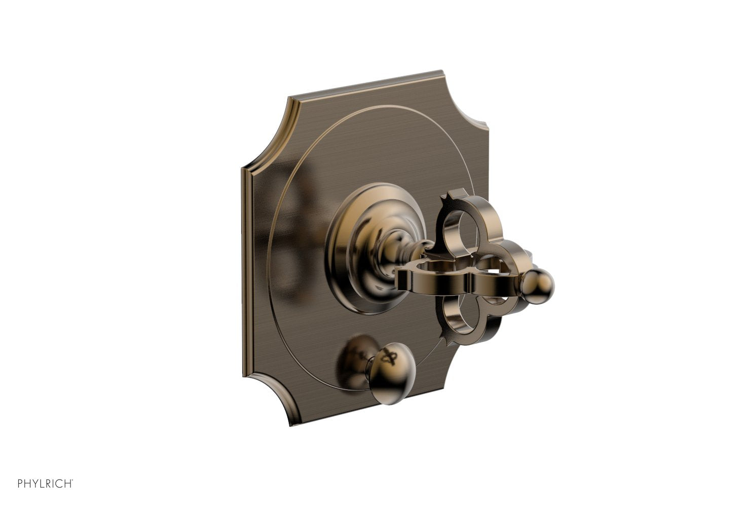 COURONNE Pressure Balance Shower Plate with Diverter and Handle Trim Set 4-473