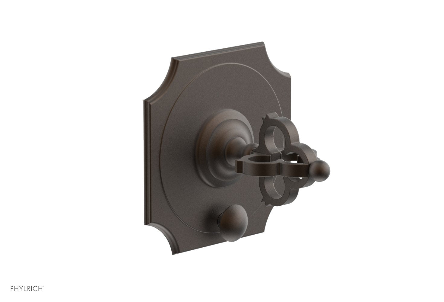 COURONNE Pressure Balance Shower Plate with Diverter and Handle Trim Set 4-473