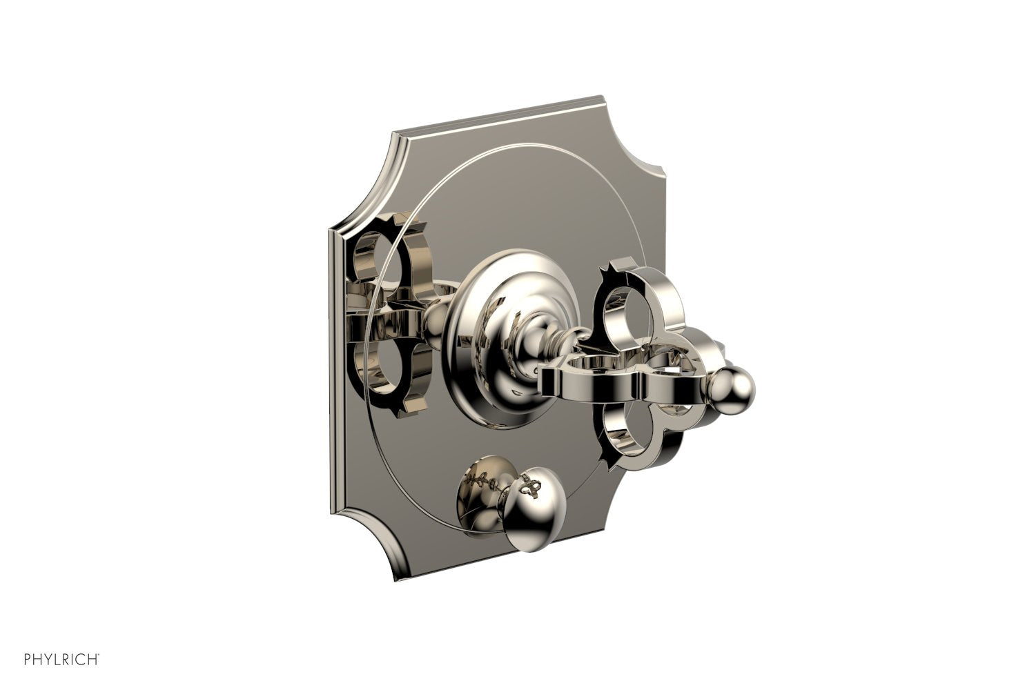 COURONNE Pressure Balance Shower Plate with Diverter and Handle Trim Set 4-473