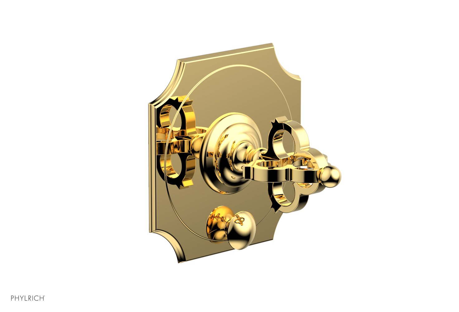 COURONNE Pressure Balance Shower Plate with Diverter and Handle Trim Set 4-473