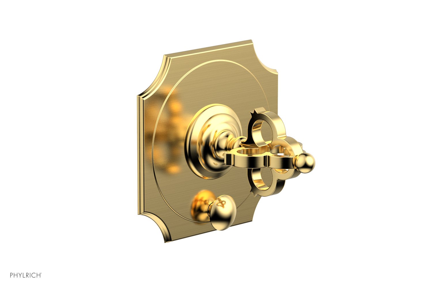 COURONNE Pressure Balance Shower Plate with Diverter and Handle Trim Set 4-473