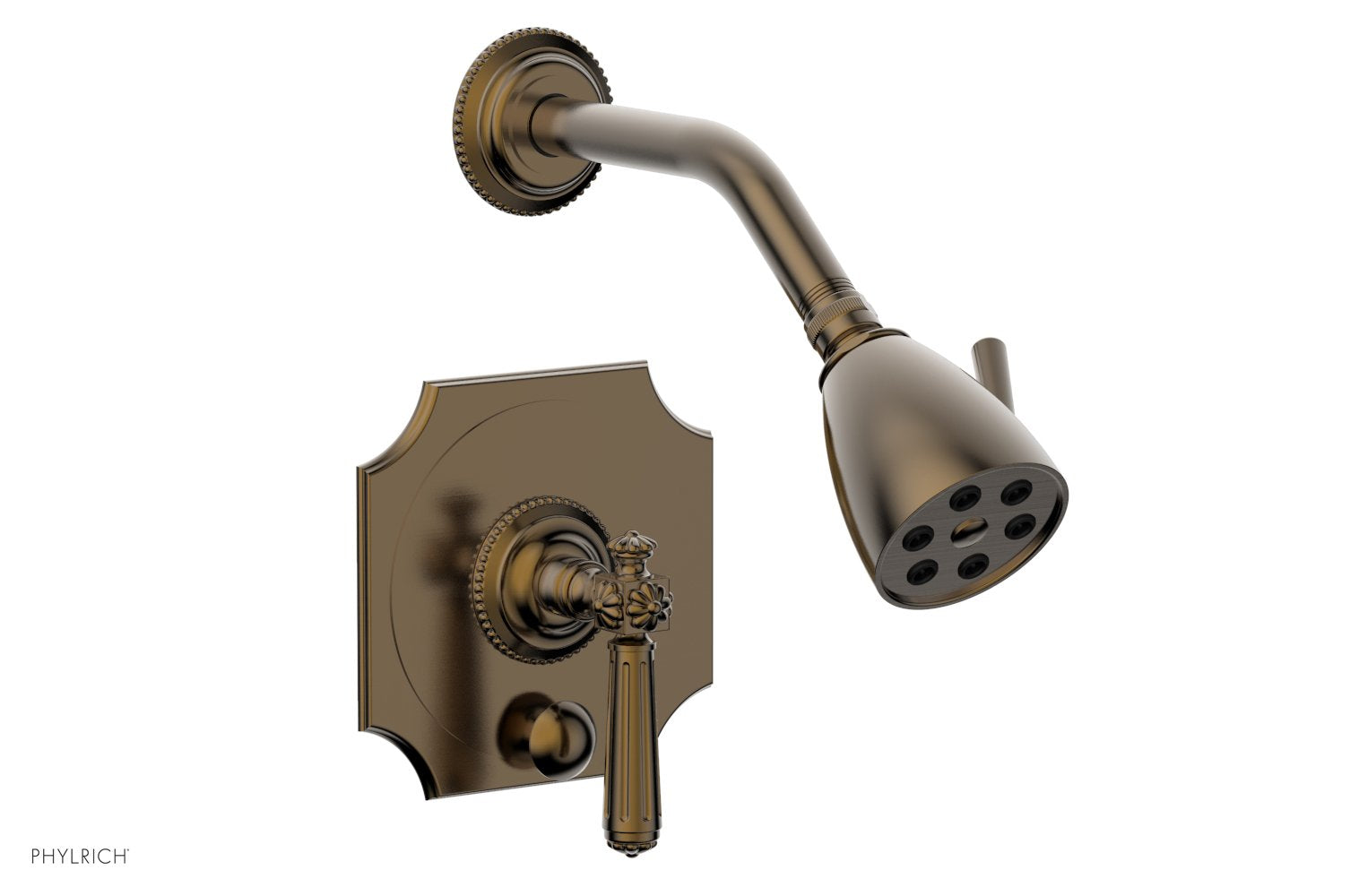 MARVELLE Pressure Balance Shower and Diverter Set (Less Spout), Lever Handle 4-478