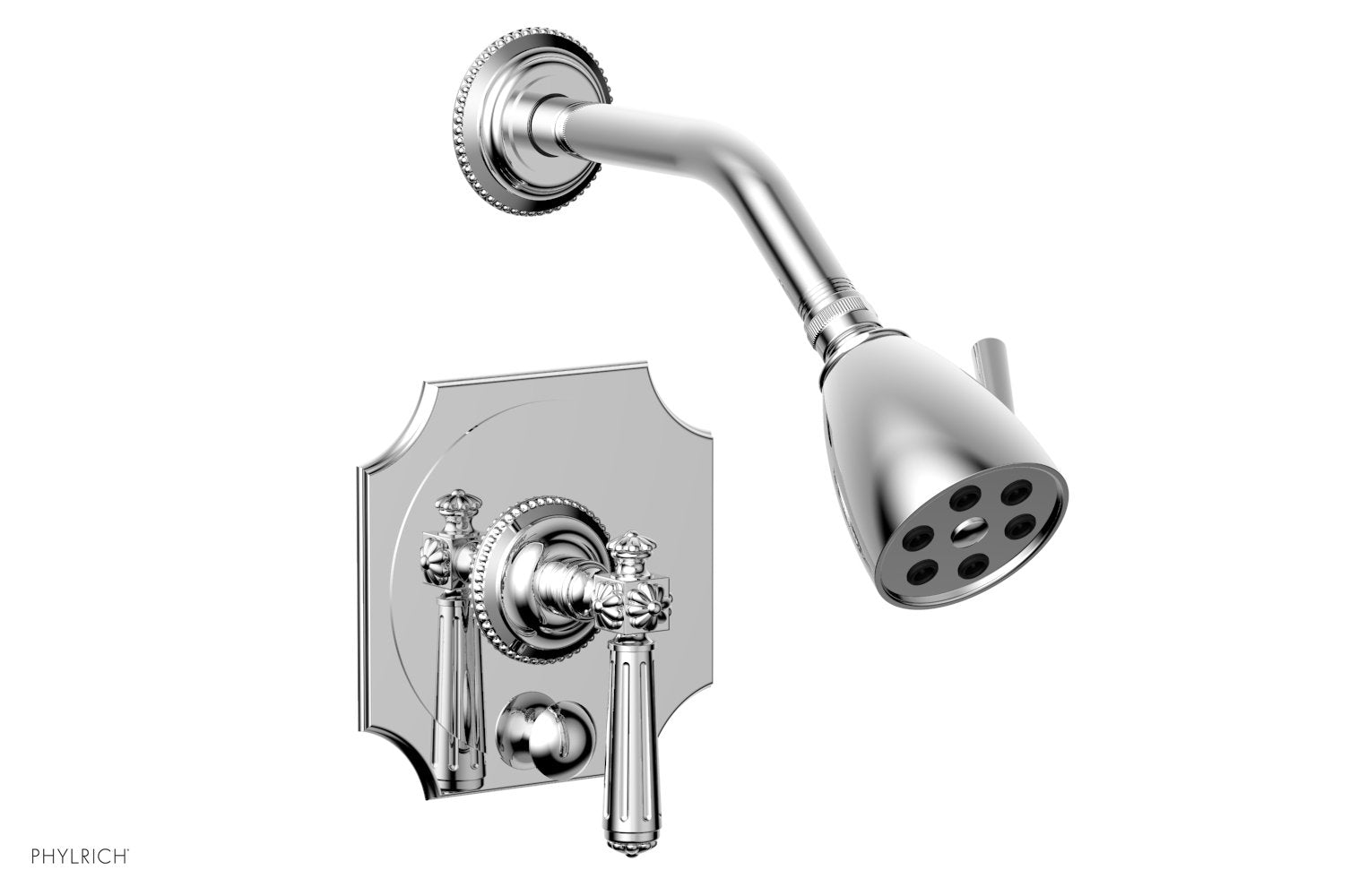 MARVELLE Pressure Balance Shower and Diverter Set (Less Spout), Lever Handle 4-478