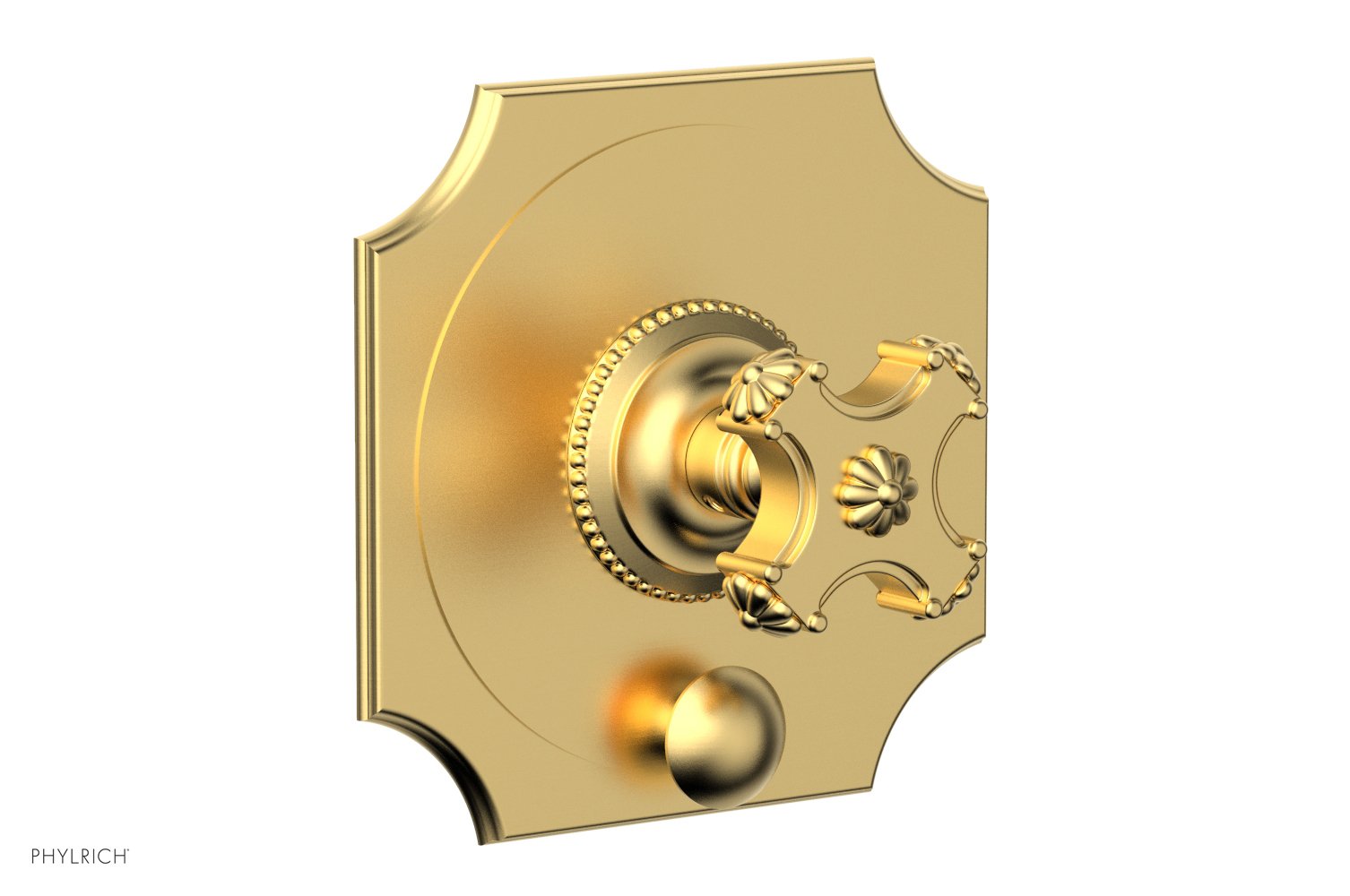 MARVELLE Pressure Balance Shower Plate with Diverter and Handle Trim Set 4-479