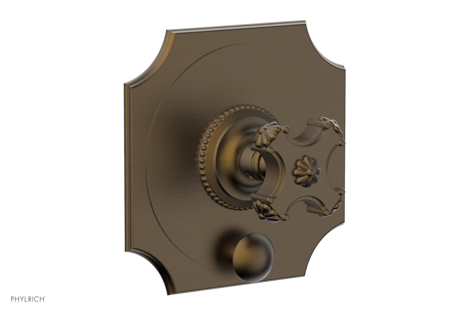 MARVELLE Pressure Balance Shower Plate with Diverter and Handle Trim Set 4-479