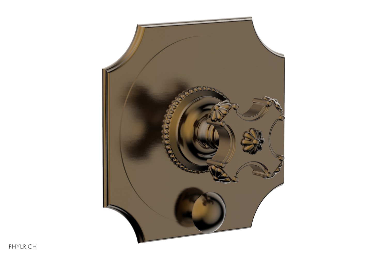 MARVELLE Pressure Balance Shower Plate with Diverter and Handle Trim Set 4-479