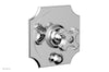 MARVELLE Pressure Balance Shower Plate with Diverter and Handle Trim Set 4-479
