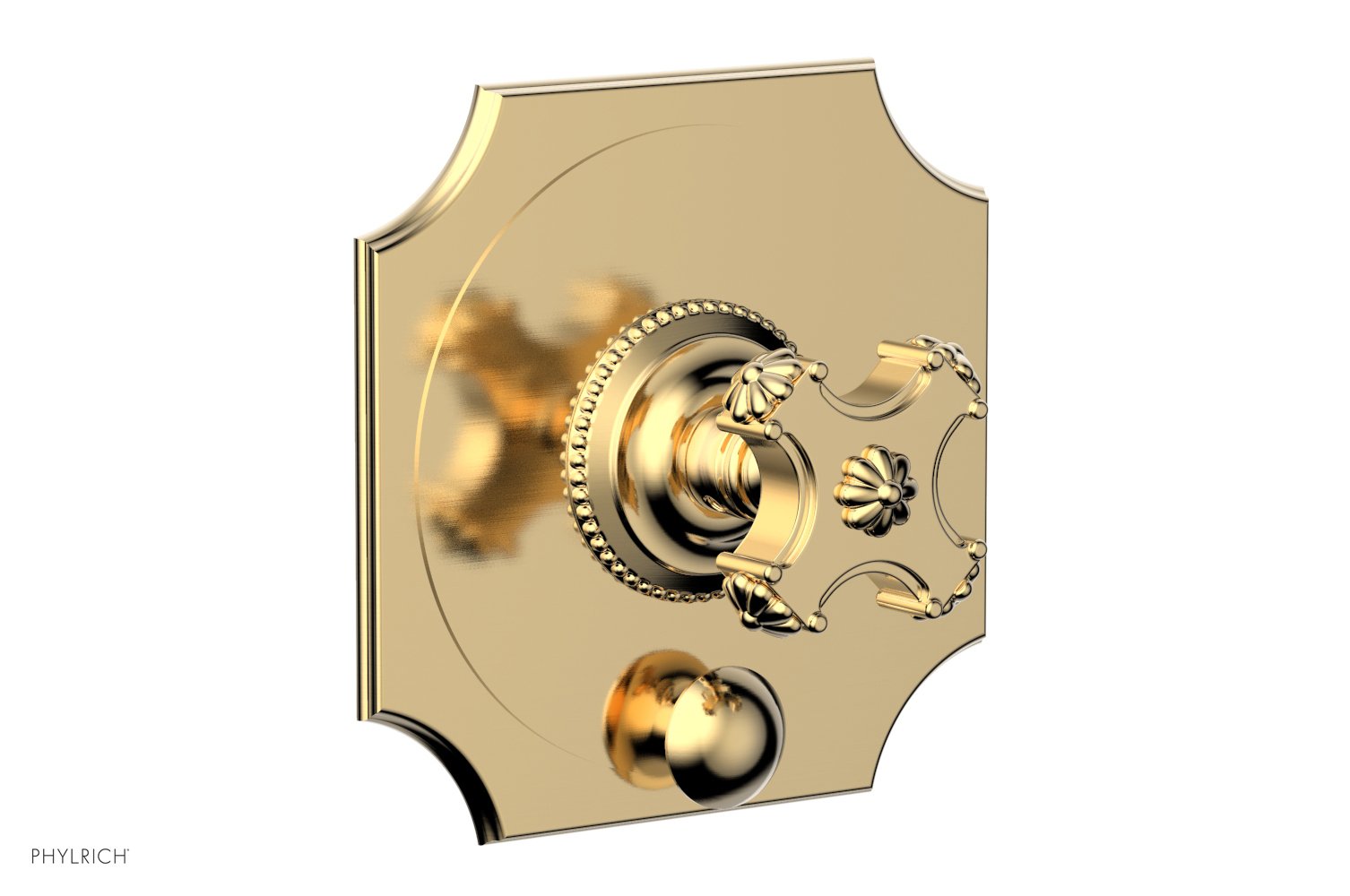 MARVELLE Pressure Balance Shower Plate with Diverter and Handle Trim Set 4-479