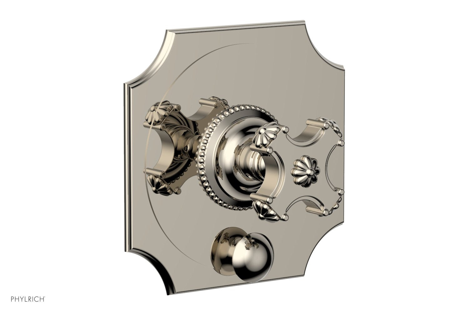 MARVELLE Pressure Balance Shower Plate with Diverter and Handle Trim Set 4-479