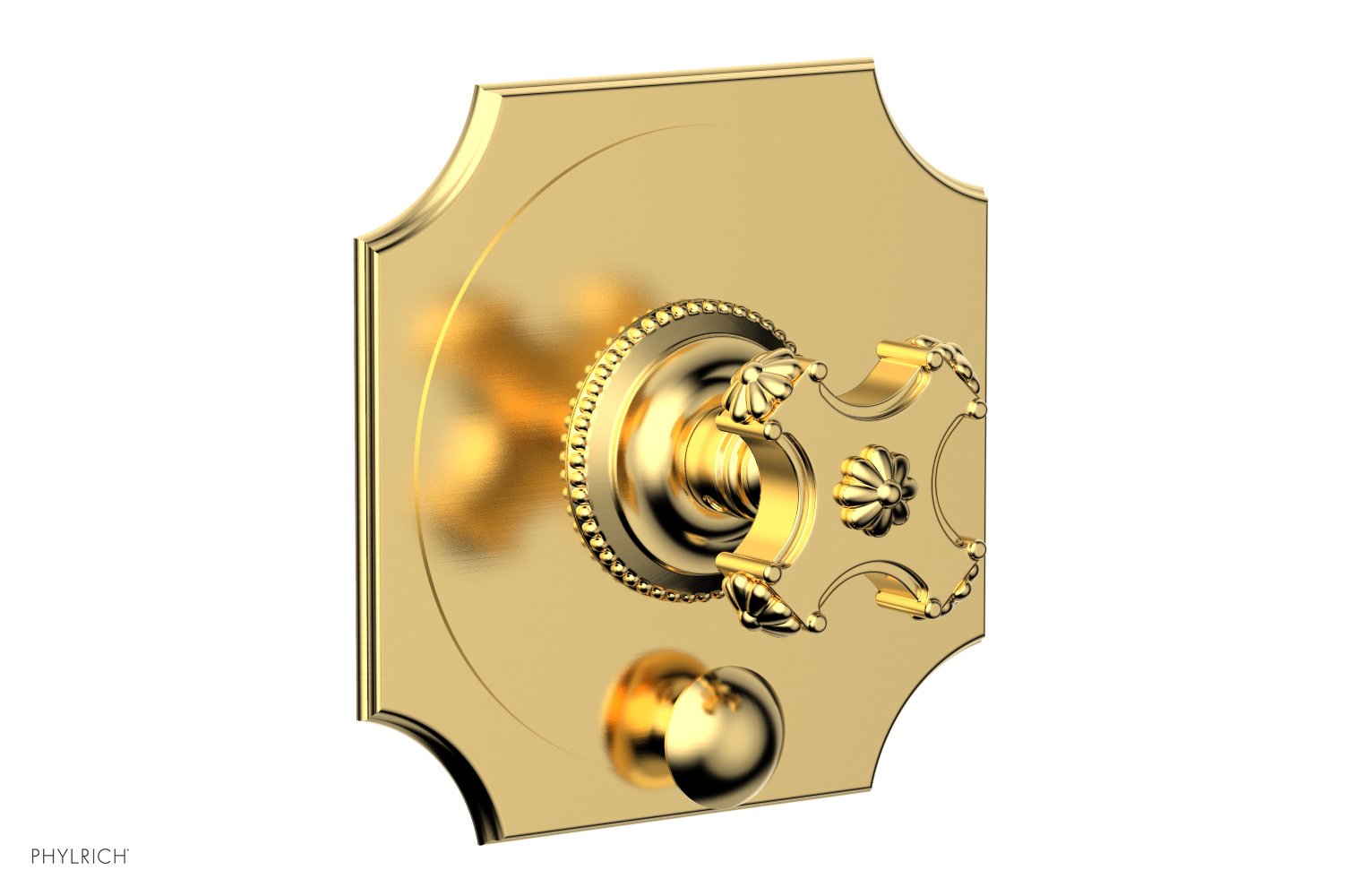 MARVELLE Pressure Balance Shower Plate with Diverter and Handle Trim Set 4-479