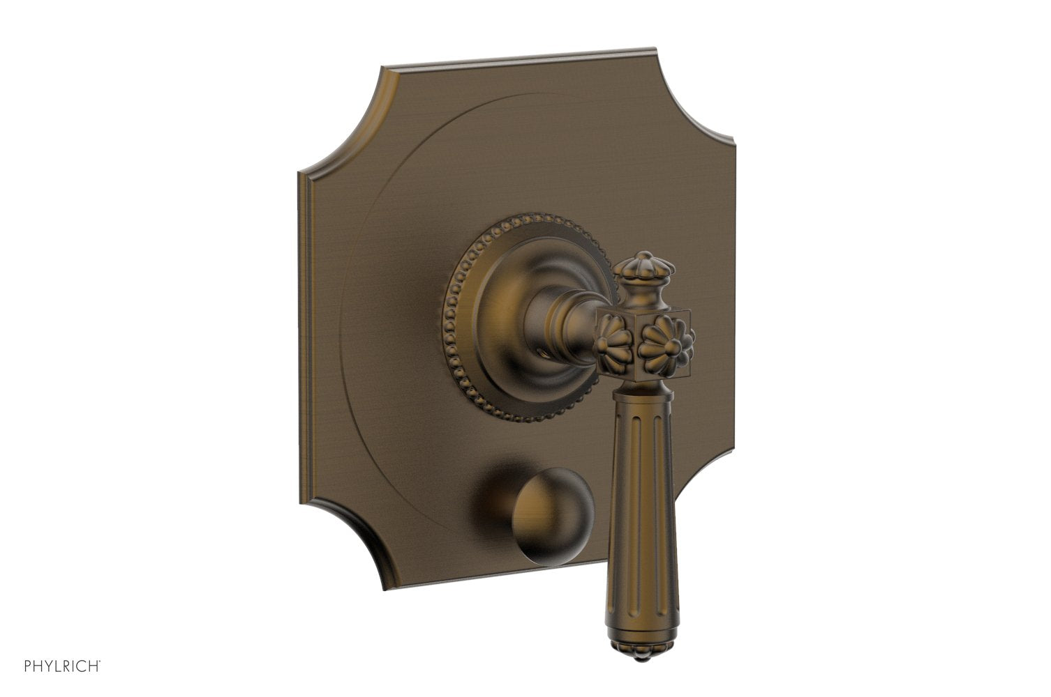 MARVELLE Pressure Balance Shower Plate with Diverter and Handle Trim Set 4-480