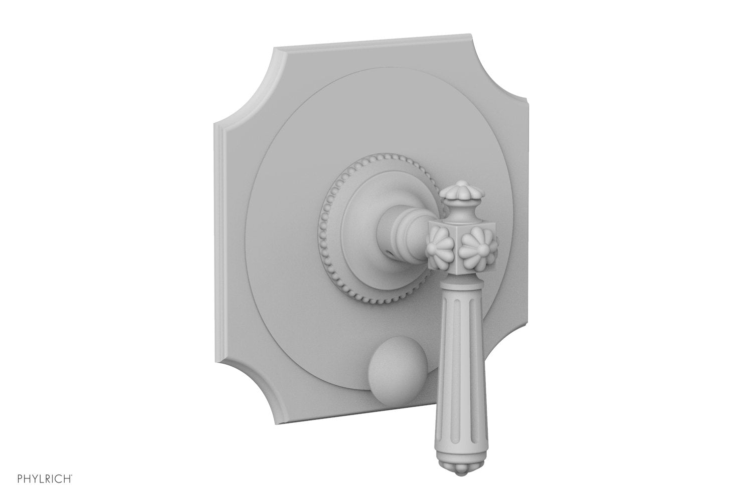 MARVELLE Pressure Balance Shower Plate with Diverter and Handle Trim Set 4-480