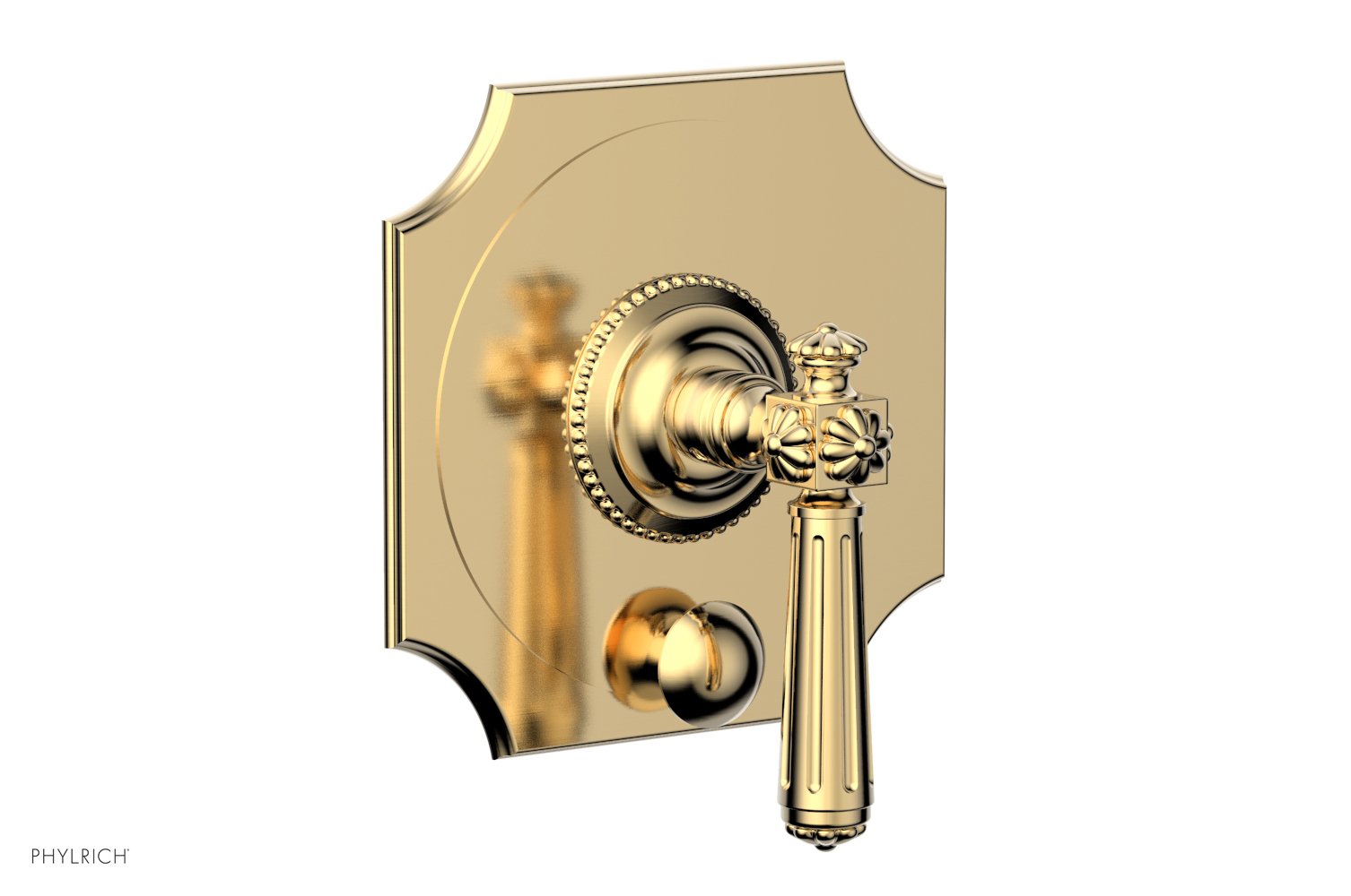 MARVELLE Pressure Balance Shower Plate with Diverter and Handle Trim Set 4-480