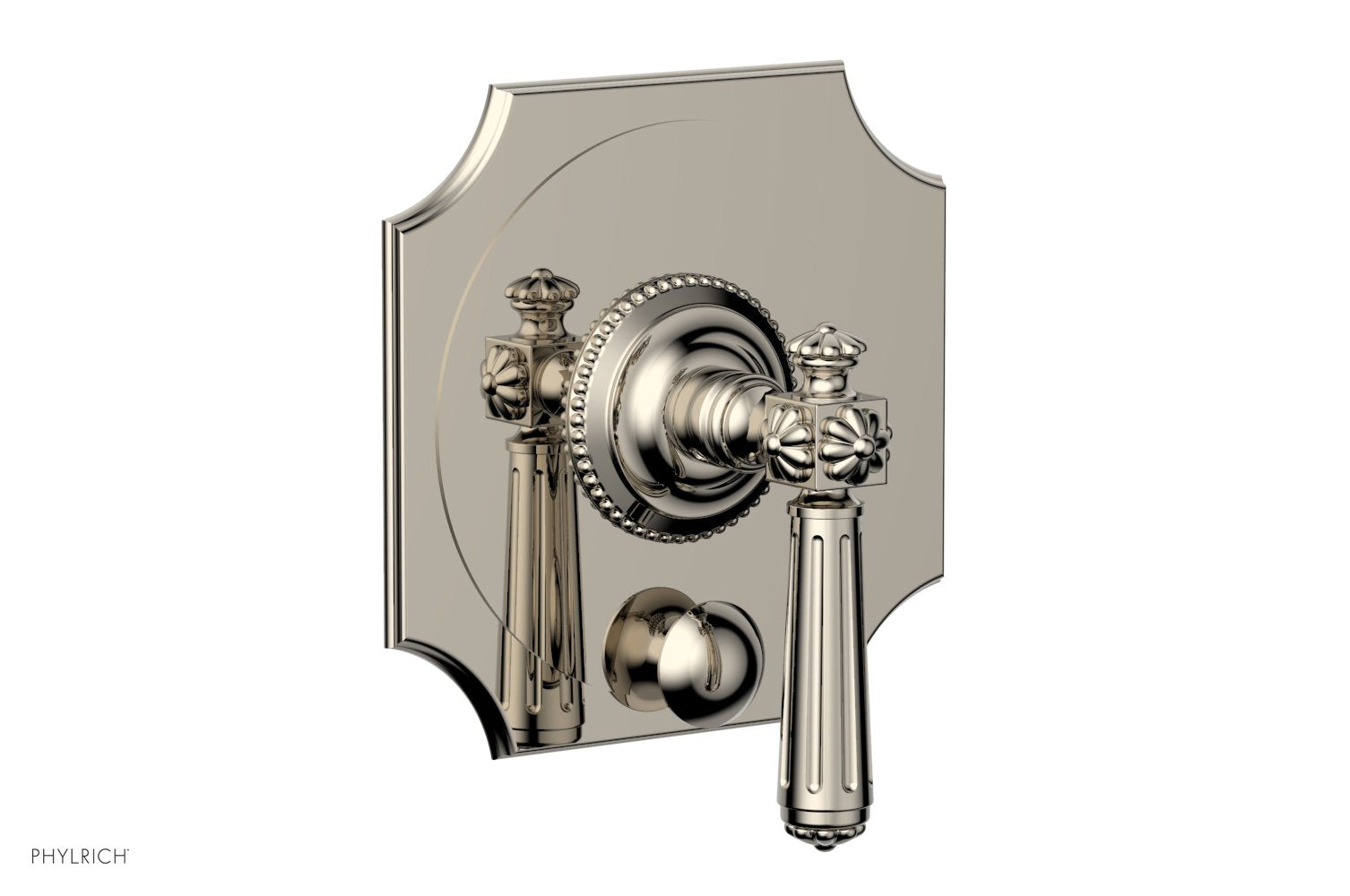 MARVELLE Pressure Balance Shower Plate with Diverter and Handle Trim Set 4-480