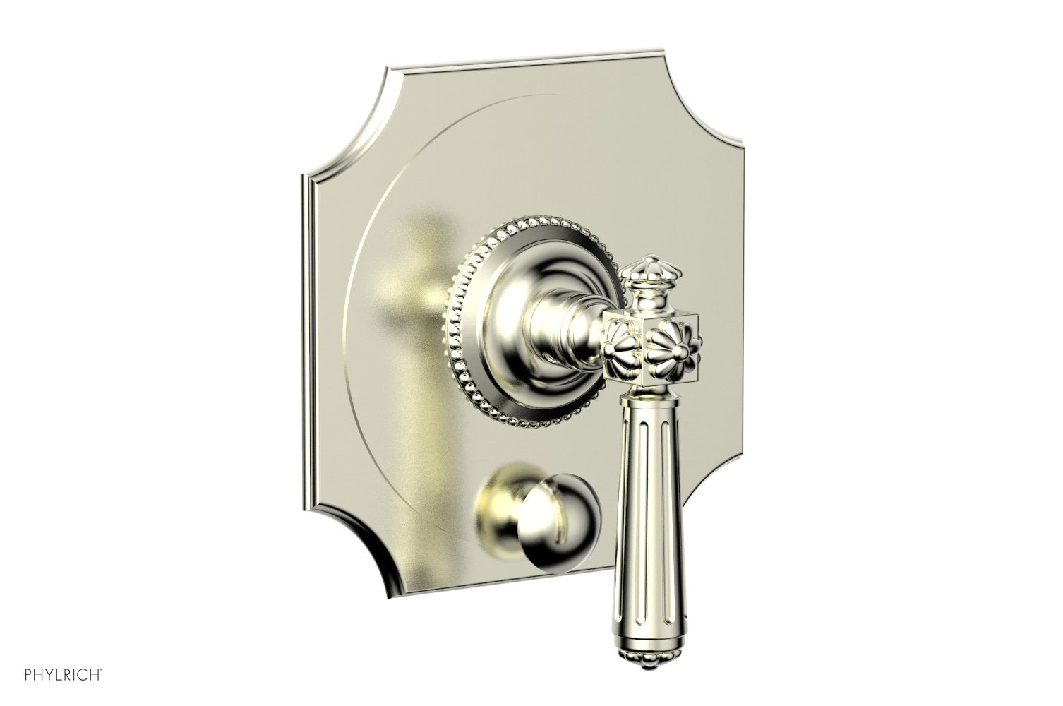 MARVELLE Pressure Balance Shower Plate with Diverter and Handle Trim Set 4-480