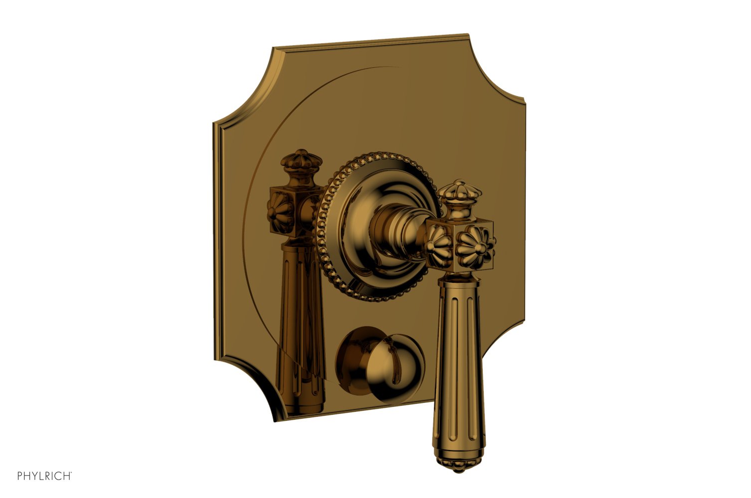 MARVELLE Pressure Balance Shower Plate with Diverter and Handle Trim Set 4-480