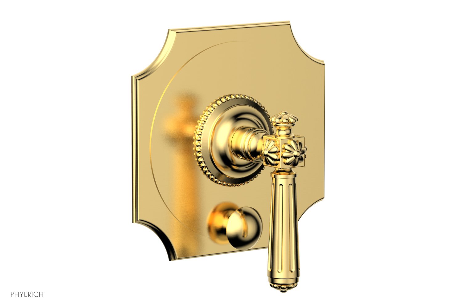 MARVELLE Pressure Balance Shower Plate with Diverter and Handle Trim Set 4-480