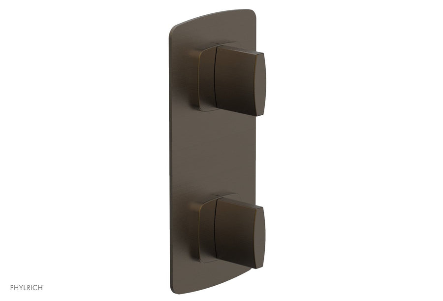 RADI 3/4" Thermostatic Valve with Volume Control or Diverter, Blade Handles 4-519