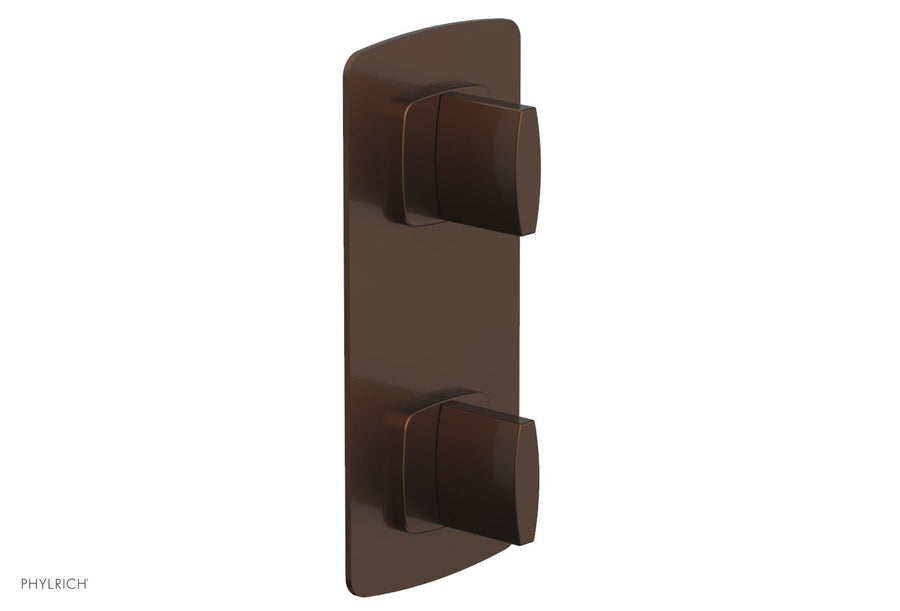 RADI 1/2" Thermostatic Valve with Volume Control or Diverter, Blade Handles 4-519