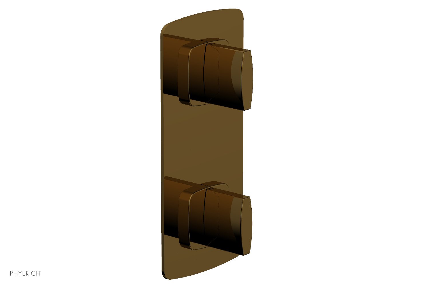 RADI 3/4" Thermostatic Valve with Volume Control or Diverter, Blade Handles 4-519