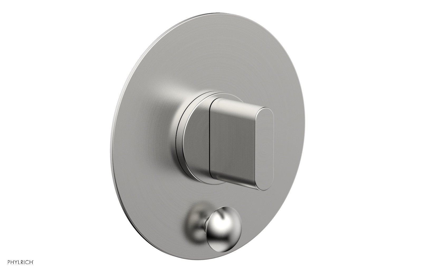 ROND Pressure Balance Shower Plate with Diverter and Handle Trim Set 4-553